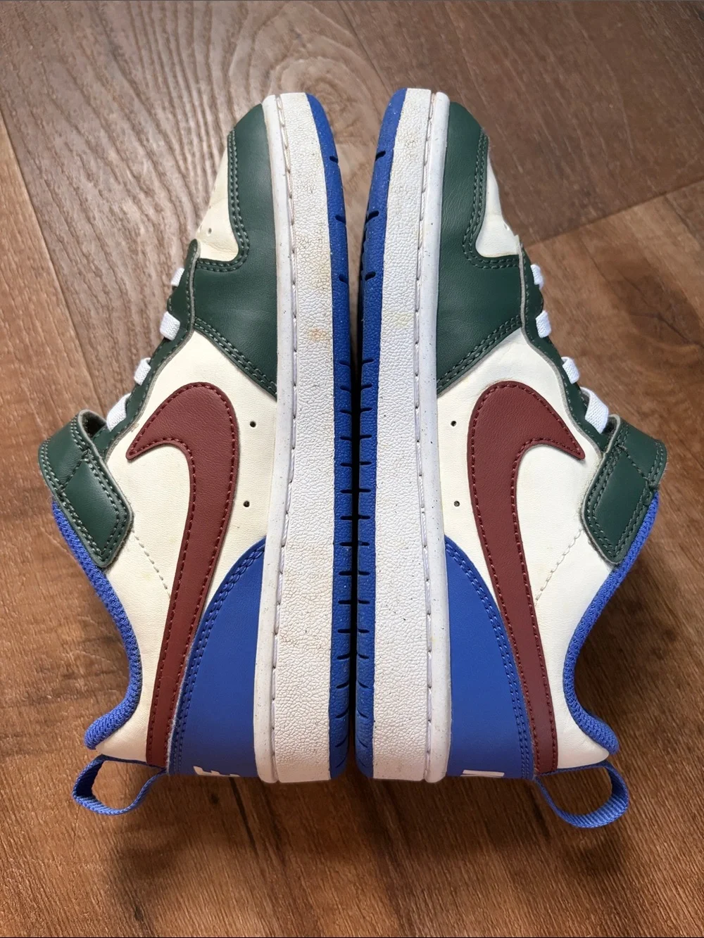 Nike Court Borough Low Recraft Sneaker in Vintage Green Dark Pony